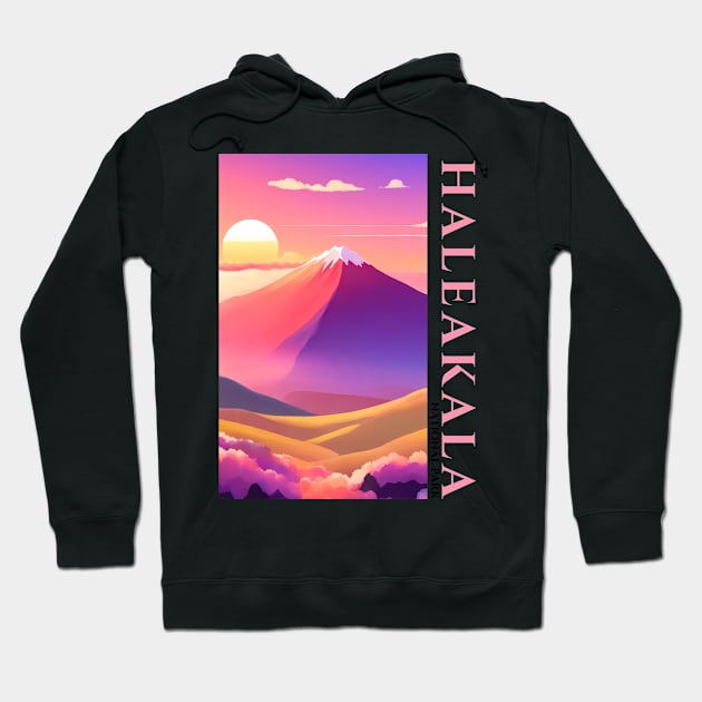 haleakala national park Hoodie by Ghiblistrokes